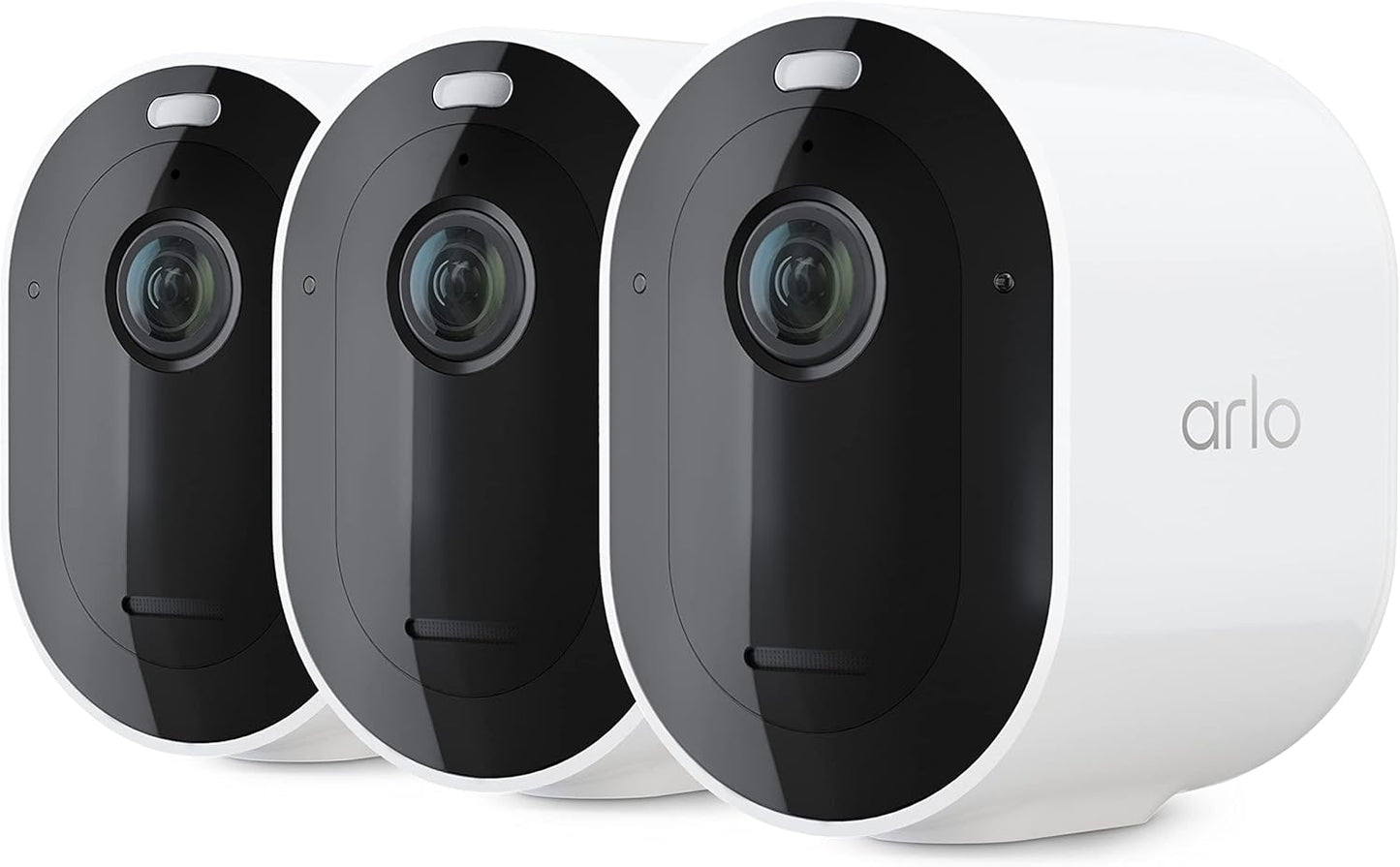 Enhanced Security Trio: Arlo Pro 5S - Vivid Color Night Vision