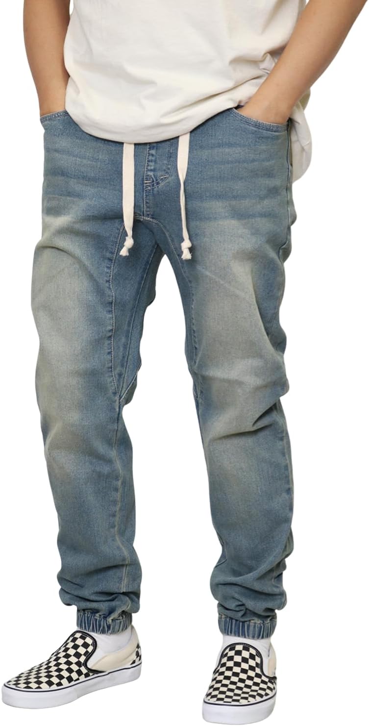 URBANJ Men's Stretch Twill Drop Crotch Jogger Pants Review