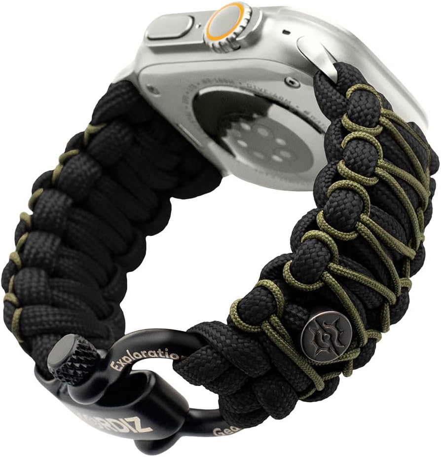 Survivor Pro Nylon Paracord Band for Apple Watch ULTRA & Series