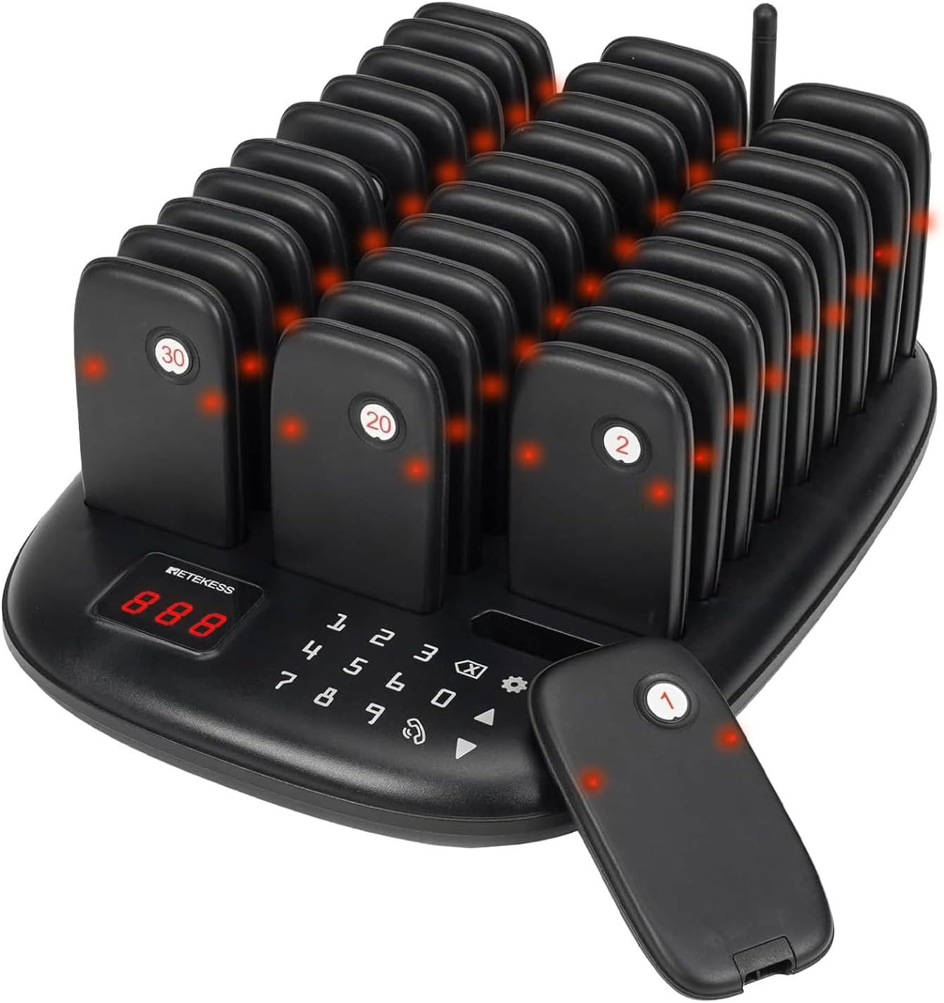 Retekess TD175P Restaurant Pager System for Efficient Service