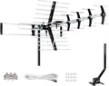 Five Star Outdoor HDTV Antenna up to 200 Mile Range - Long Reach 4K