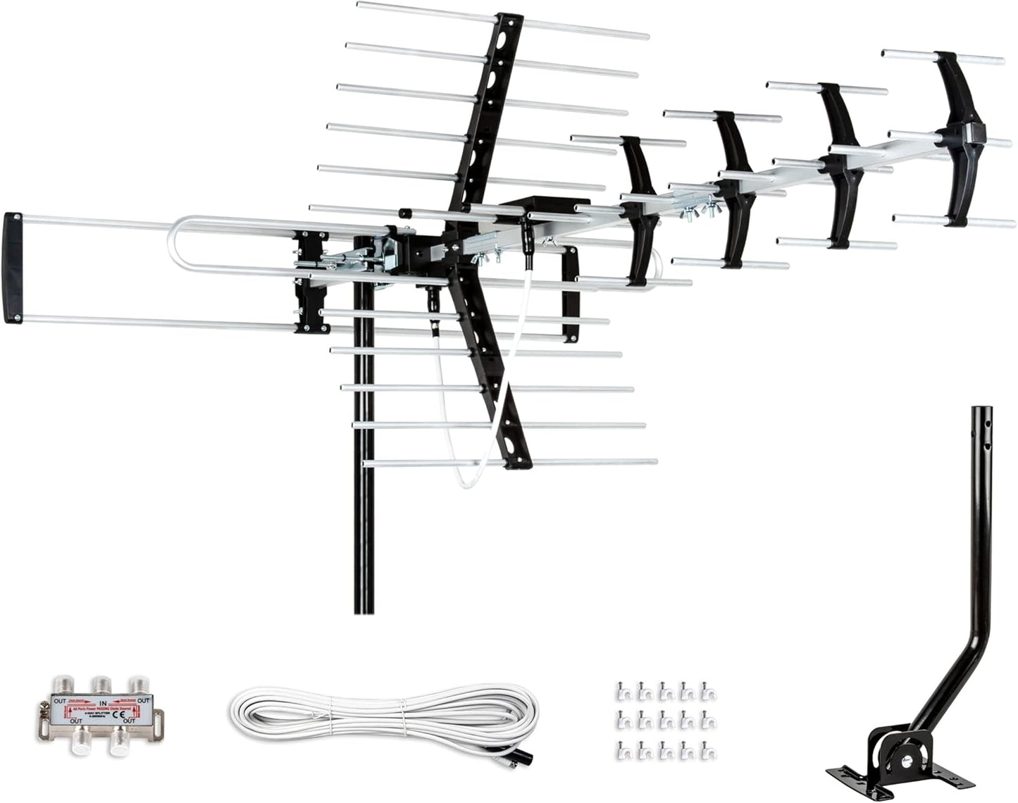 Five Star Outdoor HDTV Antenna for 4K 1080P Long Range