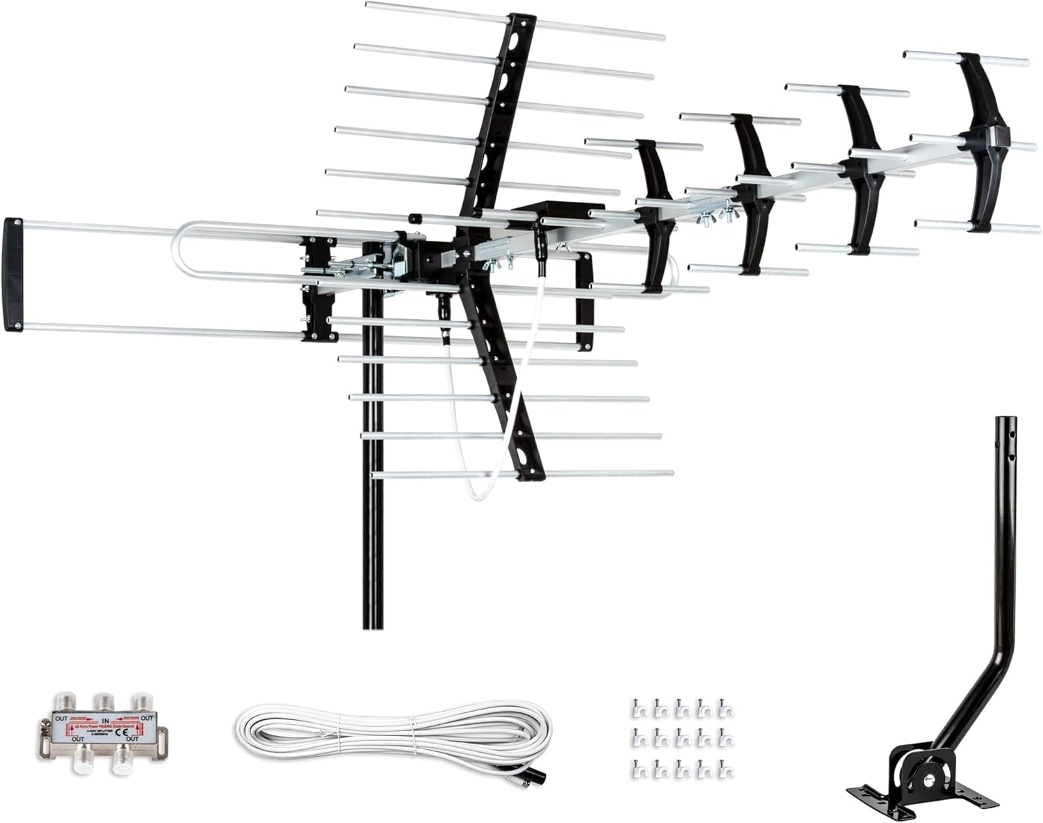 Five Star Outdoor HDTV Antenna for 4K 1080P Long Range