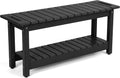 41 in Shower Bench Waterproof Poly Lumber Shower Stool - Stable