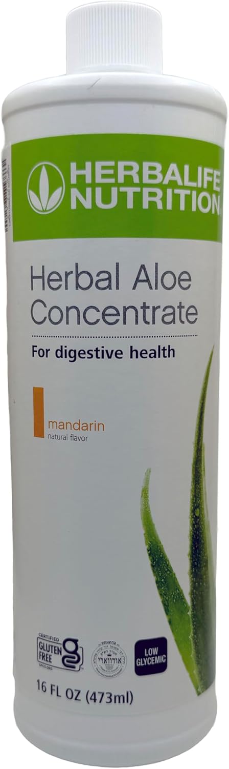Herbalife Aloe Concentrate Pint for Digestive Health 16 FL Oz