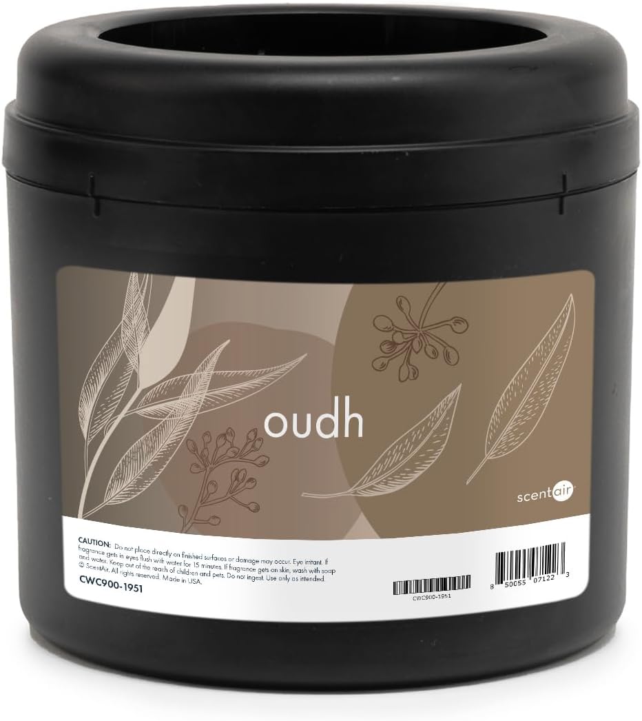 ScentAir Whisper Home Monthly Plug-in Refill, Oudh Fragrance