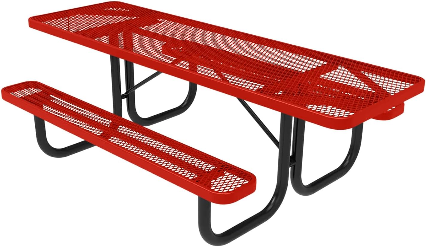 Heavy-Duty Portable ADA-Compliant Outdoor Picnic Table for All