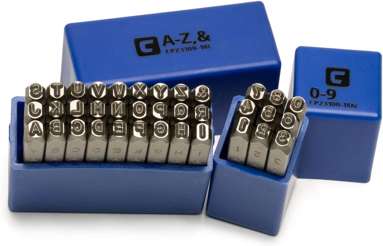 Capri Tools Professional 1/8 in. Letter and Number Stamp Set Review