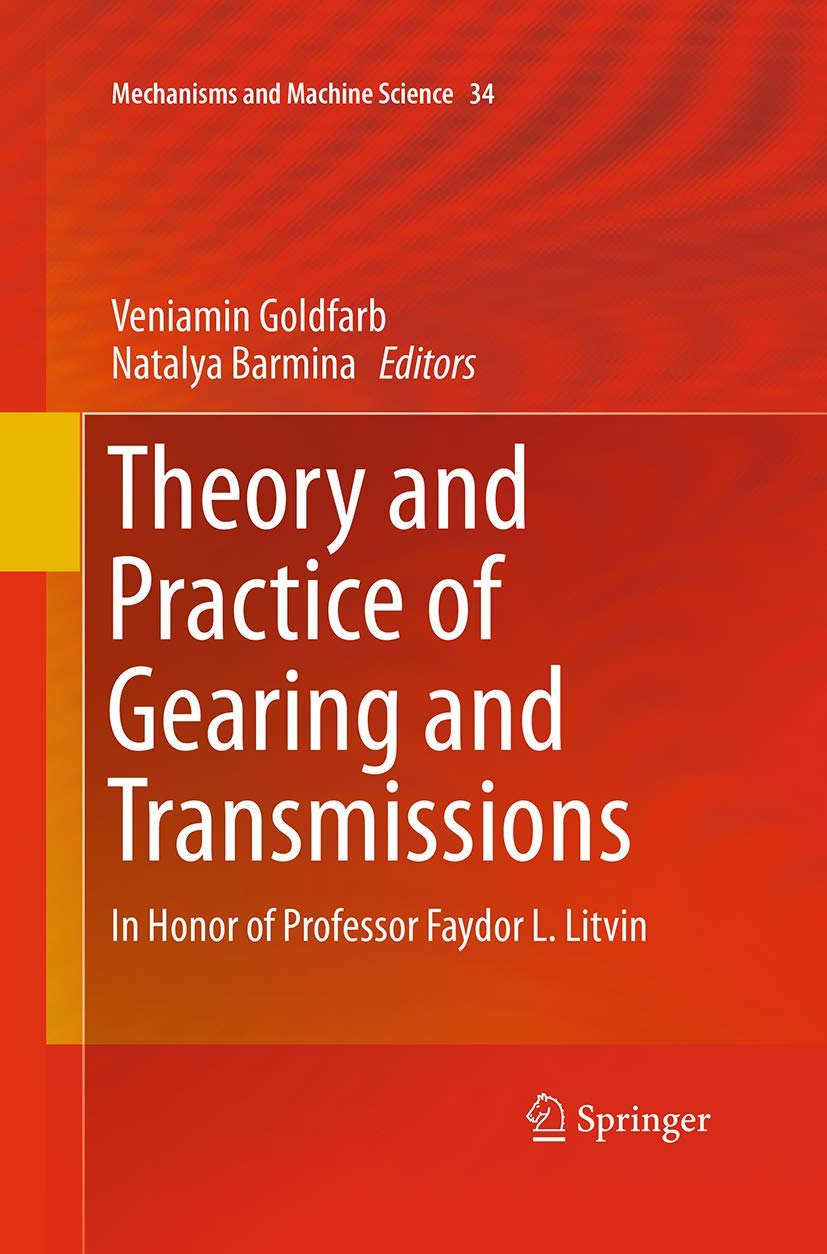 Theory and Practice of Gearing and Transmissions Book Review