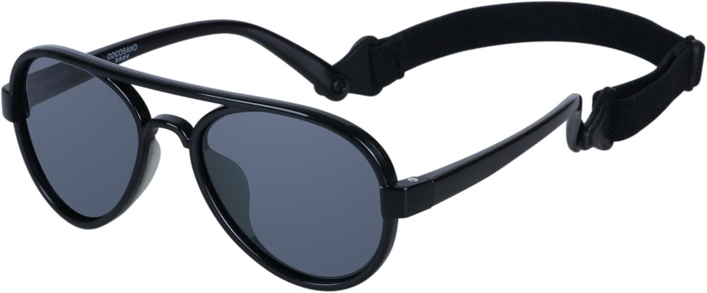 COCOSAND Polarized Aviator Sunglasses for Infants