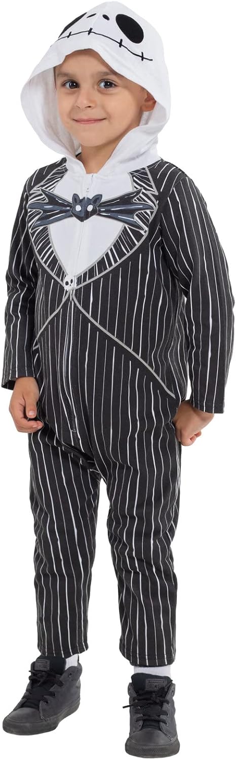 Disney Nightmare Before Christmas Jack Skellington Coverall for Kids