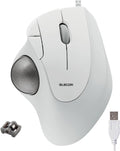 Ergonomic Comfort Trackball Mouse - Smooth 36mm Roller Ball