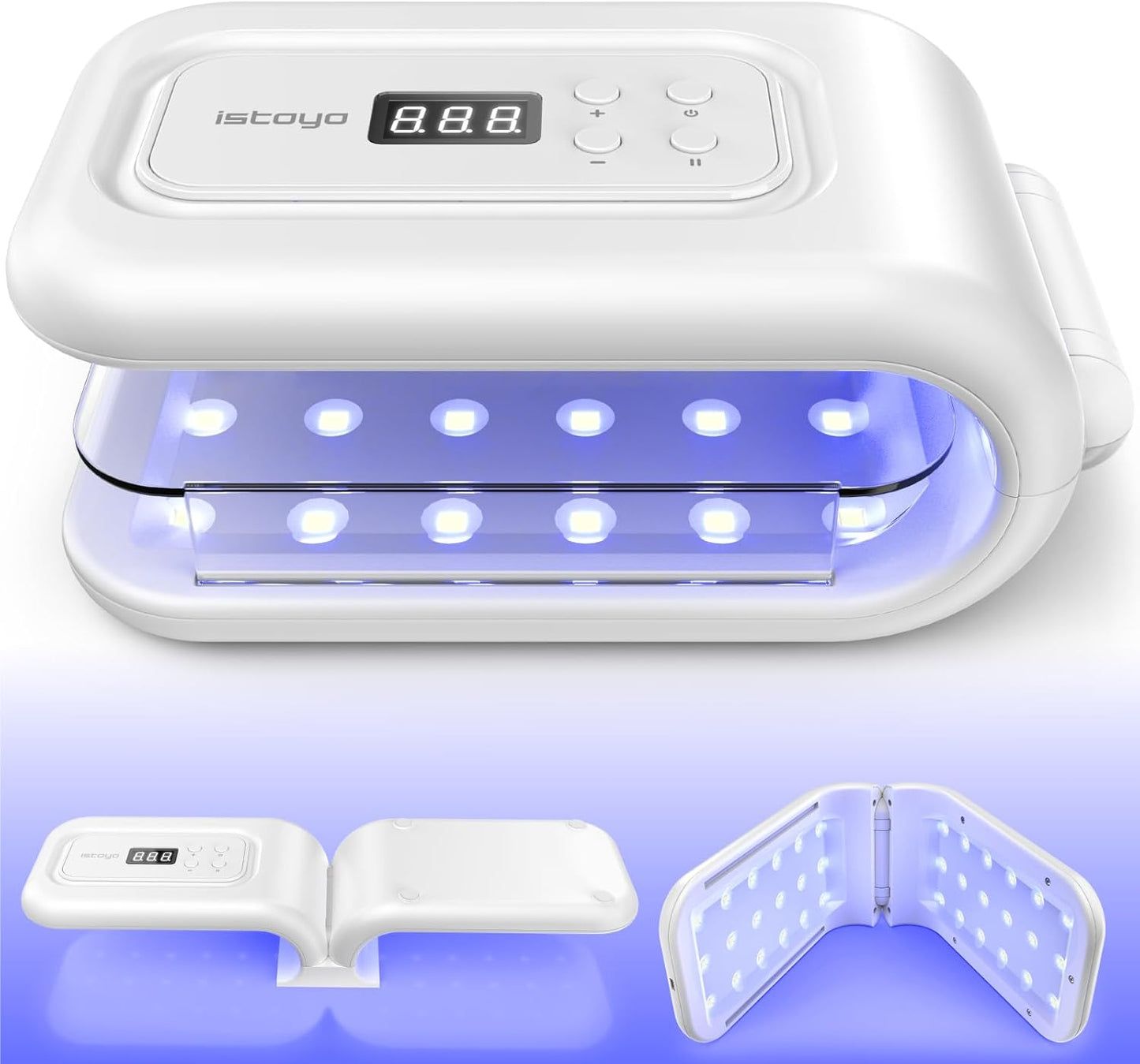 ISTOYO Two-Sided UV Resin Curing Light for Perfect Crafts