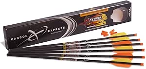 Carbon Express Mayhem Fletched Carbon Crossbolt for Precision