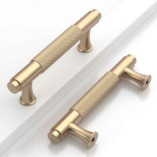 10 Pack 3 Inch Gold Cabinet Pulls for Kitchen and Home Decor