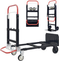 3 in 1 Convertible Hand Truck Folding Hand Dolly Cart - Versatile