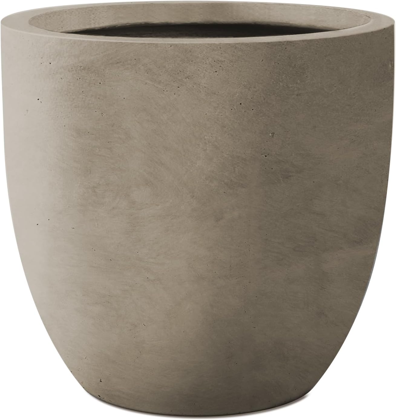 Kante 13.4 Dia Round Concrete Planter for Indoor and Outdoor Use