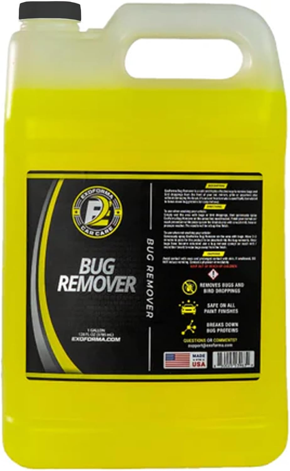 ExoForma Bug Remover - Fast Acting Spray for Tough Bug Stains
