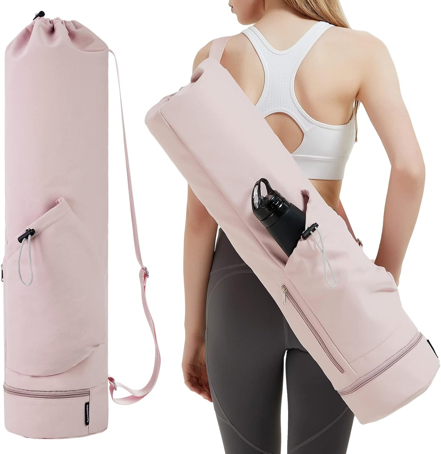 Yoga Mat Bag with Wet Pocket - Stay Organized!