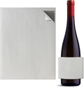 Mr-Label 4 x 3-1/3 Waterproof Matte White Wine Label - Tear-Resistant