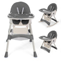 Foldable High Chair for Baby and Toddler - Convertible, Compact