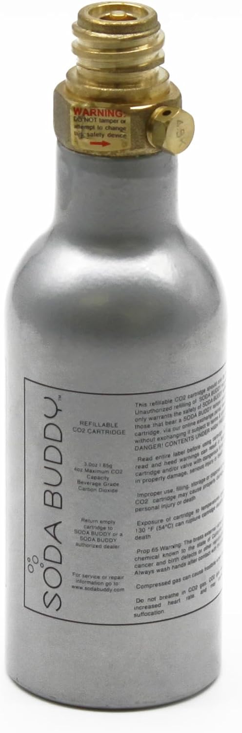Effortlessly Fizzy: SodaBuddy CO2 Carbonator