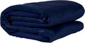 Fascinator Throw Moisture Proof Sensual Blanket - Indigo Microvelvet