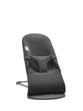 BabyBjorn Bouncer Bliss Charcoal Gray 3D Jersey - Cozy Portable Seat