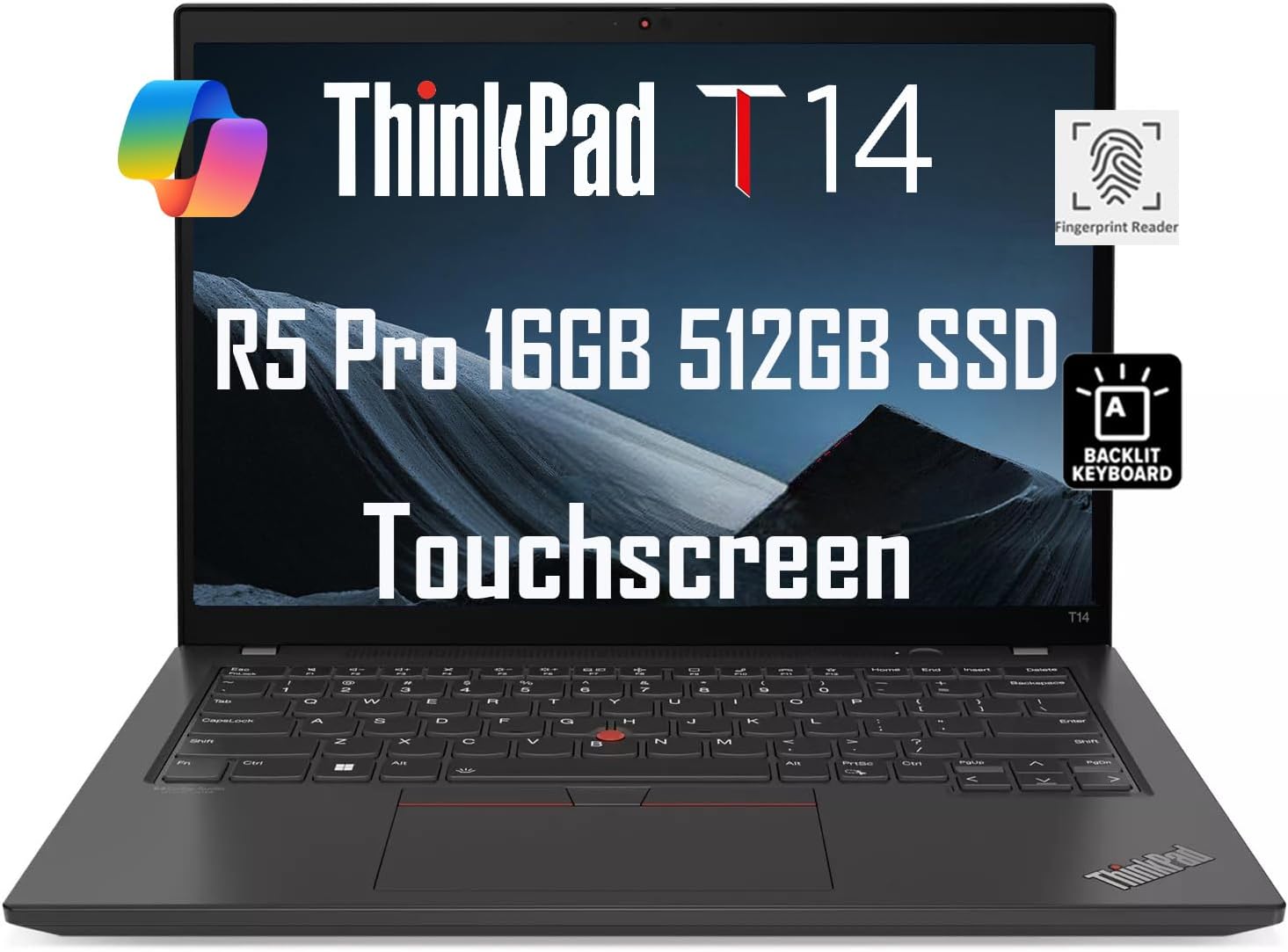Lenovo ThinkPad T14 Business Laptop with Touchscreen and Ryzen 5