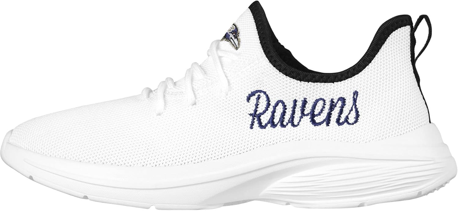 FOCO Women's NFL Team Logo Athletic Shoes for Sports Enthusiasts