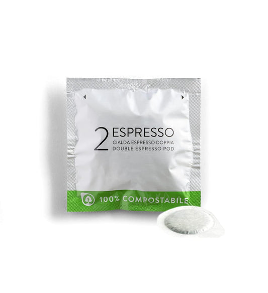 Bristot Double Pods for Espresso Machines - Low Acid 14g Pods