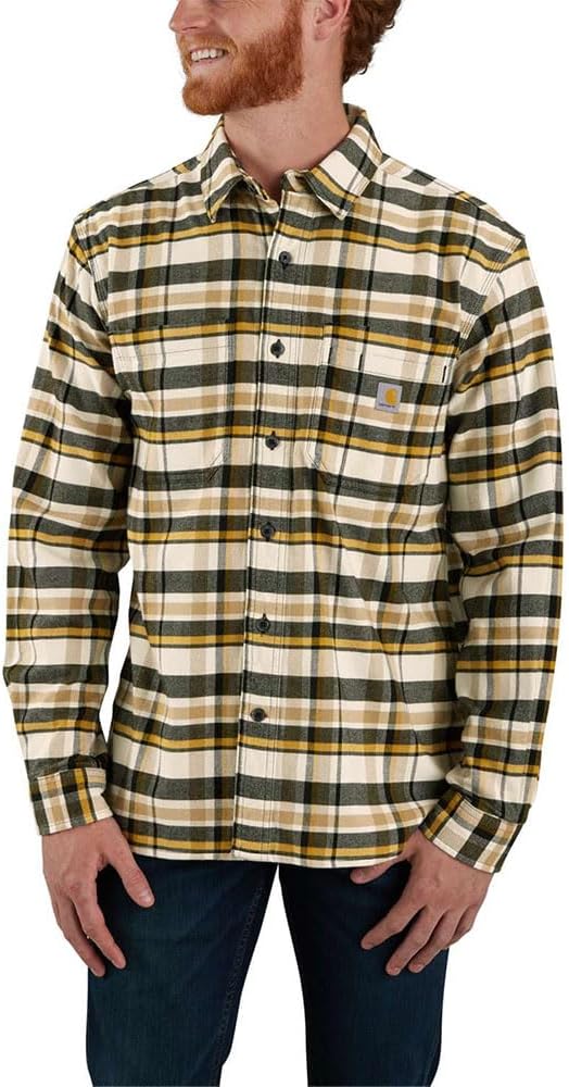 Carhartt Men's Rugged Flex Relaxed Fit Flannel Shirt Review