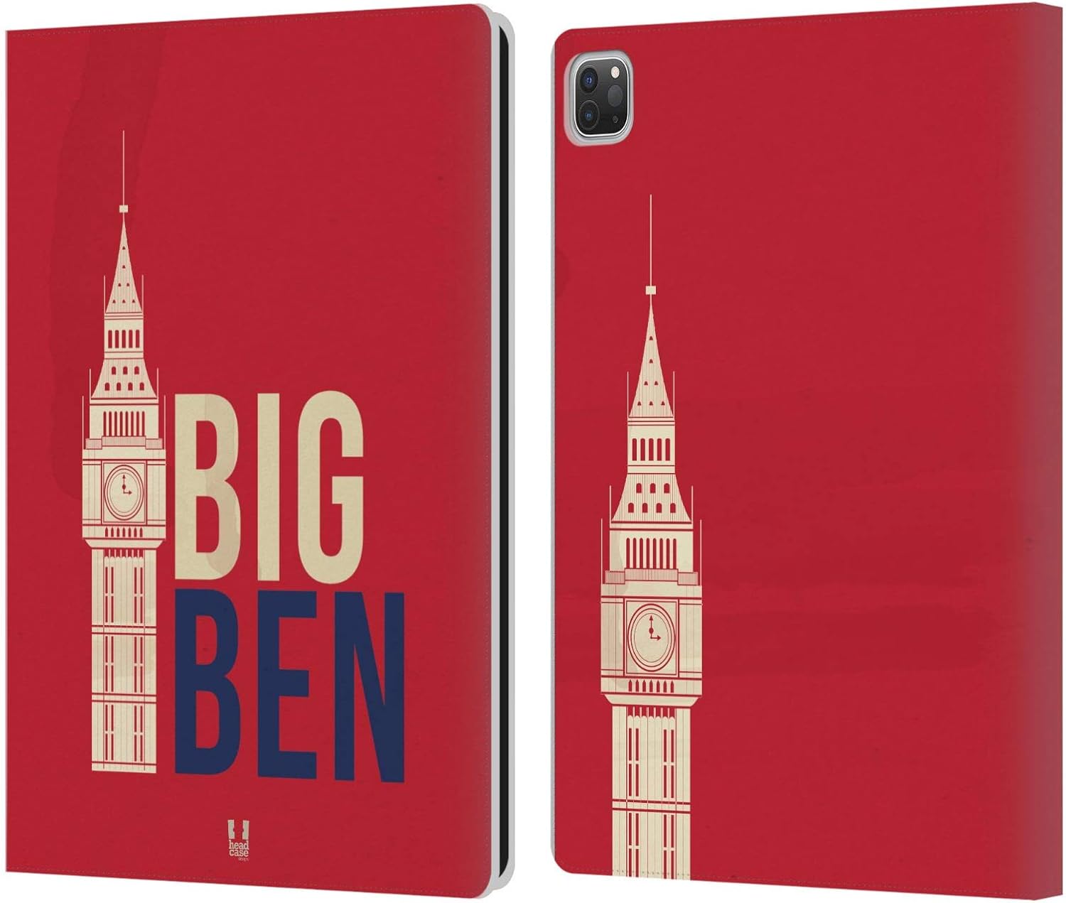 Big Ben London Leather Wallet Case for iPad Pro 12.9 2020/2021/2022