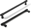 khtumeware 10 Pack Matte Black Cabinet Pulls 8 in CC - Durable Kitchen