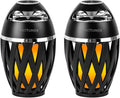 TikiTunes Portable Bluetooth 5.0 Speakers - Stereo Pair with LED Torch