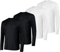 Men's Long-Sleeve Performance T-Shirt 2-Pack - Cool DRI Comfort
