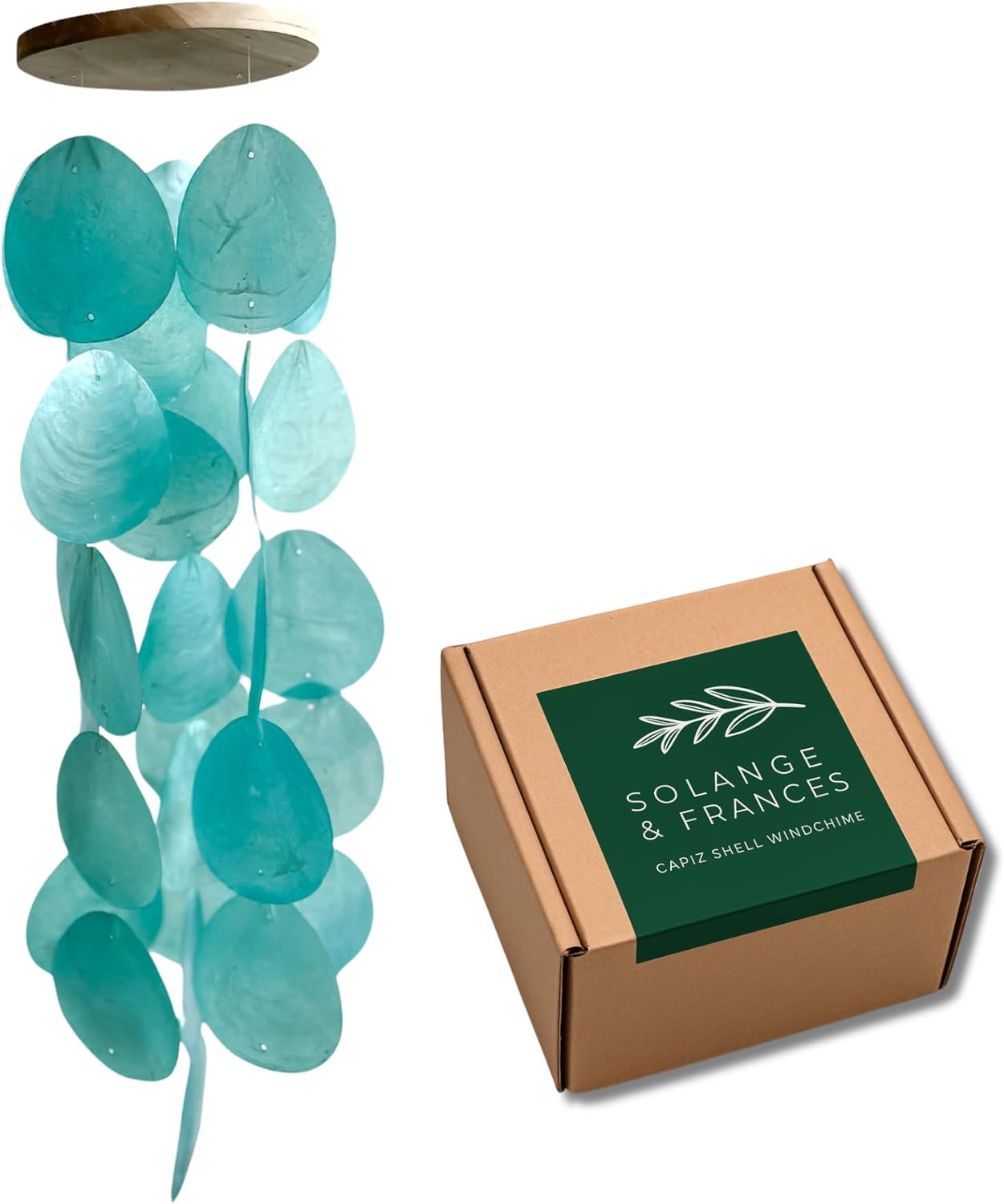 Elegant Sea Glass Wind Chimes for Outside - Perfect Gifts