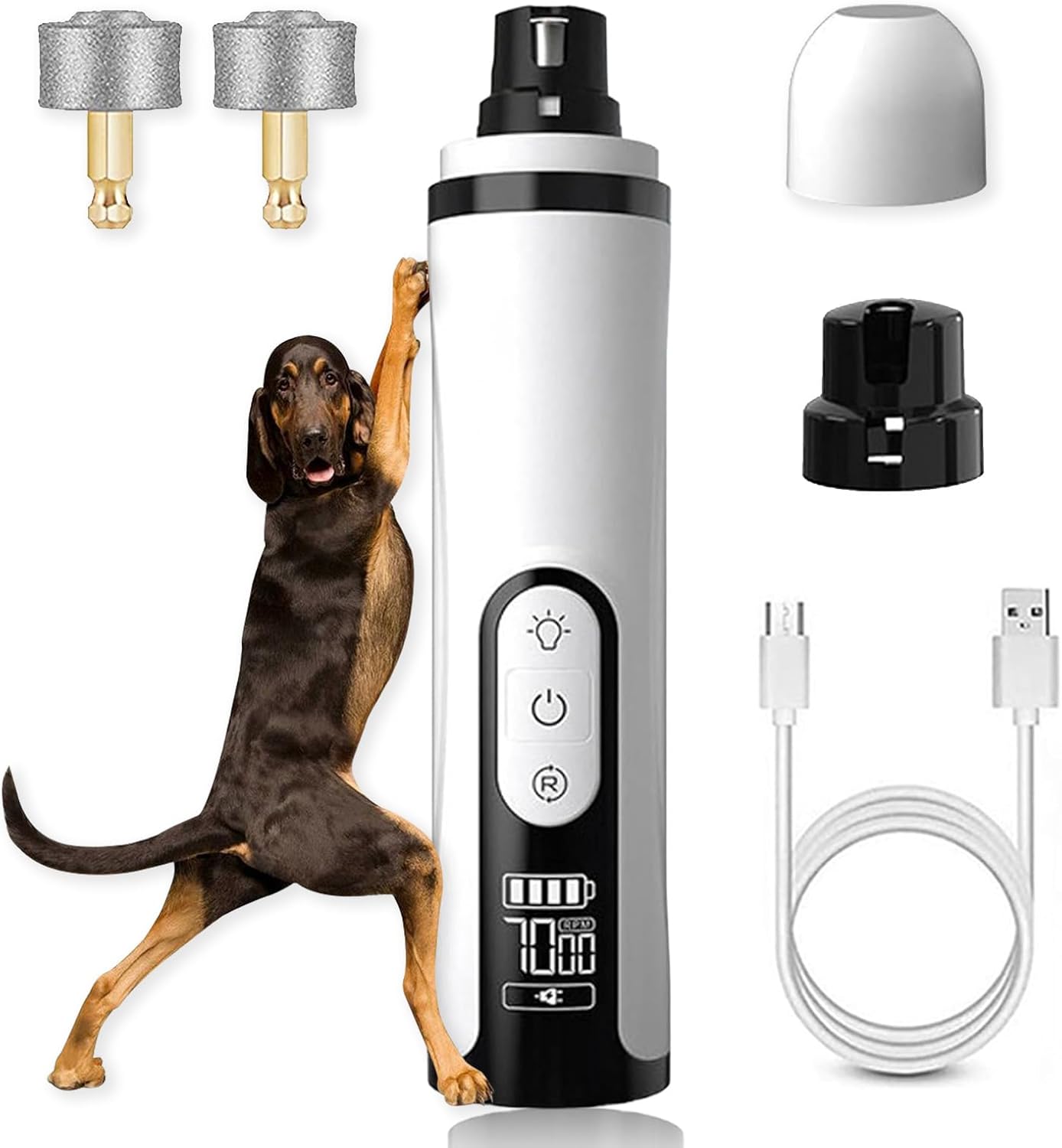 Silent Groom Pro Nail Grinder for Stress-Free Pet Grooming