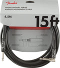Fender Professional Series Instrument Cable 15ft - Reliable Tone