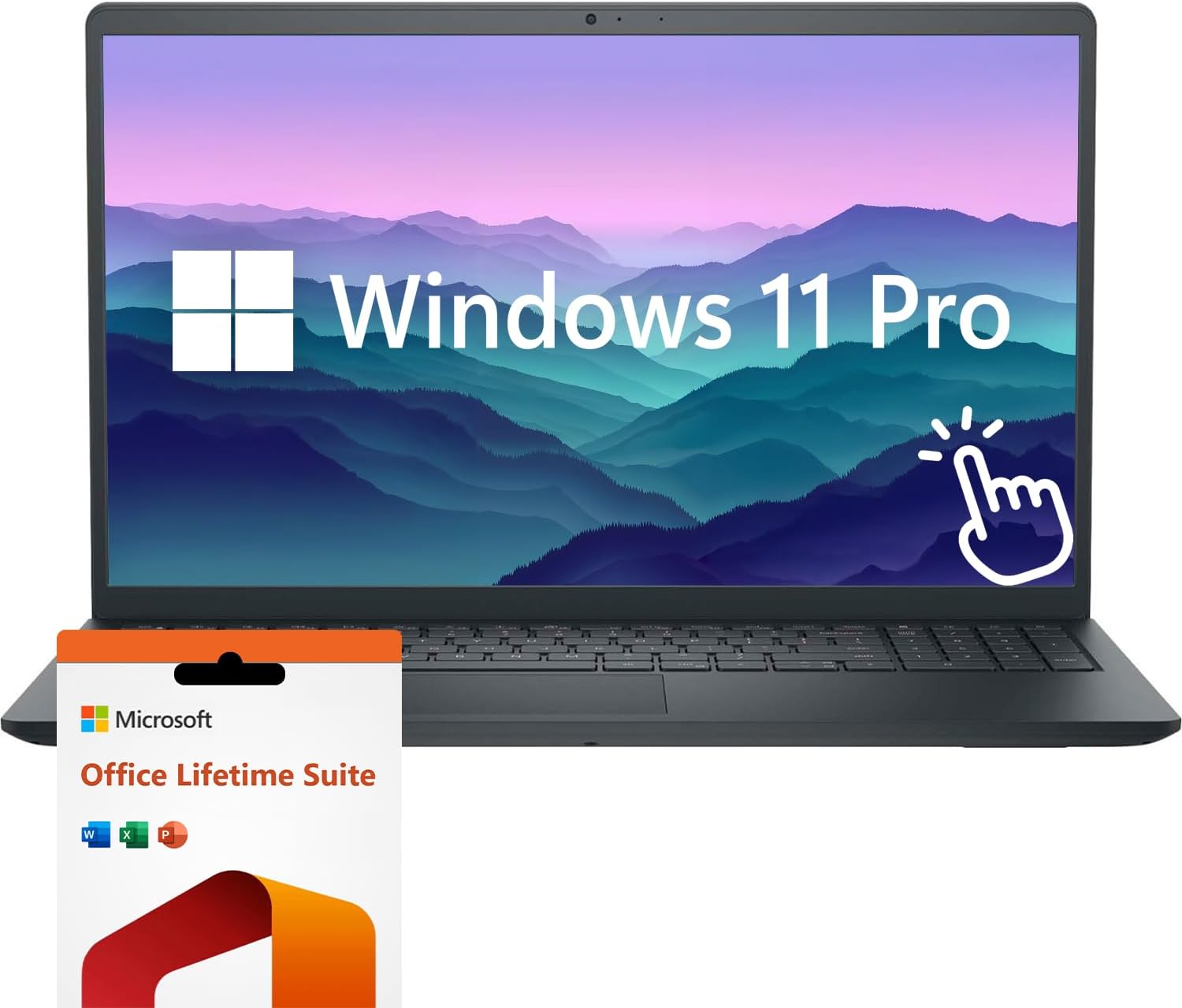 Dell Inspiron 15 Touch Screen Laptop with AMD Ryzen 5 Processor