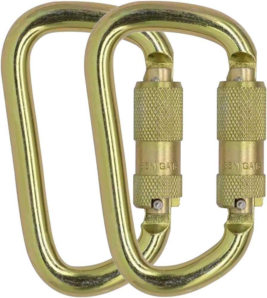 Heavy Duty Auto Locking Carabiner for Climbing and Camping