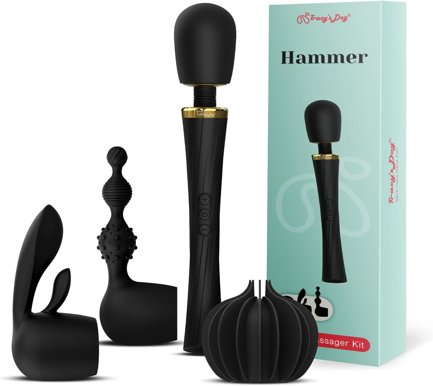 Tracy's Dog Vibrator Wand Kit for Couples - Ultimate Pleasure Tool