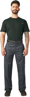 Men's Loose Fit Double Knee Work Pant - Reinforced Twill Durability