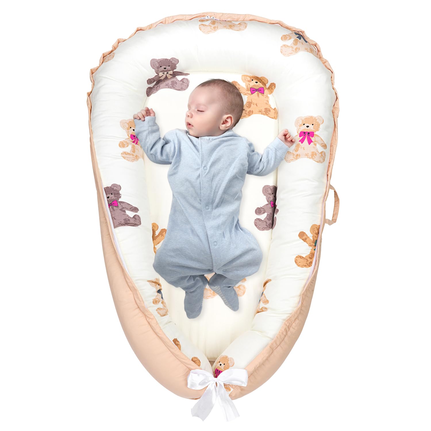 Breathable Baby Lounger for Co-Sleeping - KOMBI
