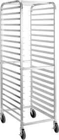 H Bun Pan Rack 20 Tier with Wheels - Heavy Duty Bakery Rack