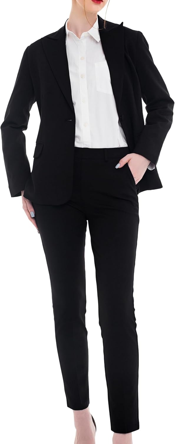 Elegant Women's Pant Suits Set for Professional Business Wear