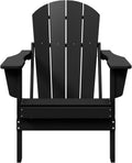 WestinTrends Malibu HDPE Outdoor Folding Adirondack Chair - Durable