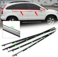 Window Molding Trim for Honda CR-V 2007-2011 - 4PCS Chrome Seal