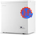 5.0 CU.FT Deep Freezer Chest - Compact Top Open Freezer for Home
