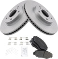 Front Brake Pad & Rotor Kit Compatible with 2016-2018 Honda Civic